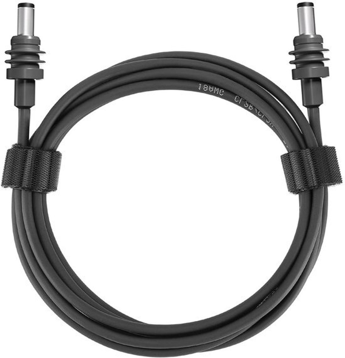 Gelijkstroomsnoer - Verlengsnoer Voeding - Stroom Leveren - IP68 Waterbestendig - 2M - Zwart