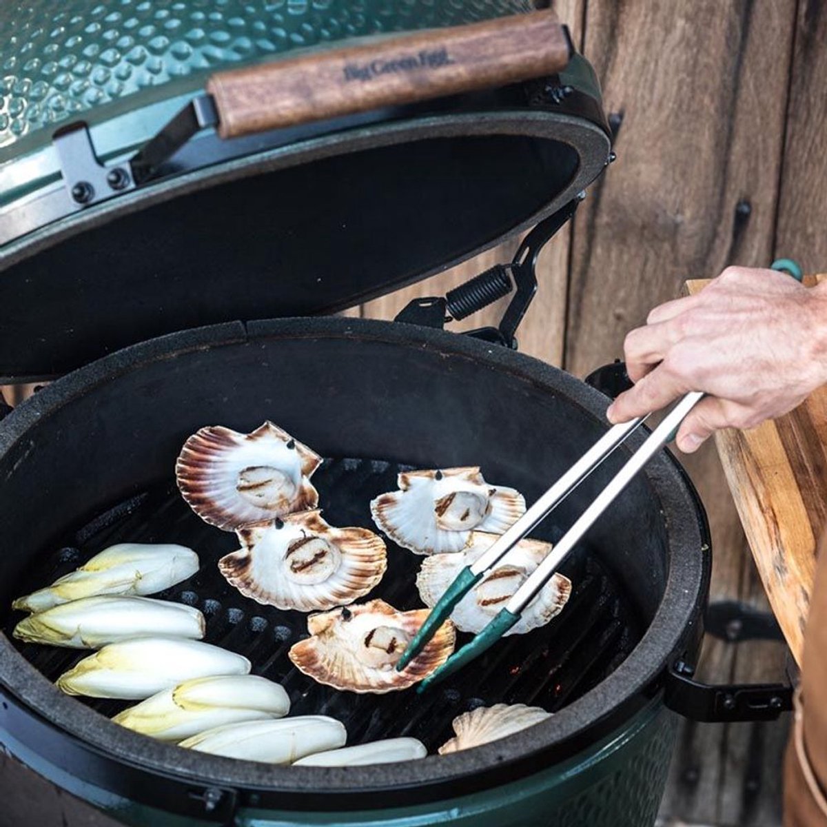 Big Green Egg Silicone Tipped Tong - 30 cm