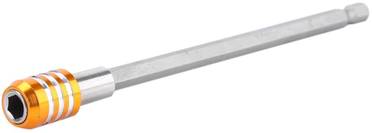 Dailygoods - Magnetische Bit Houder - Schroevendraaier Accessoire - 150mm - Staal - Geschikt voor Elektrische Schroevendraaiers - 1 Stuk