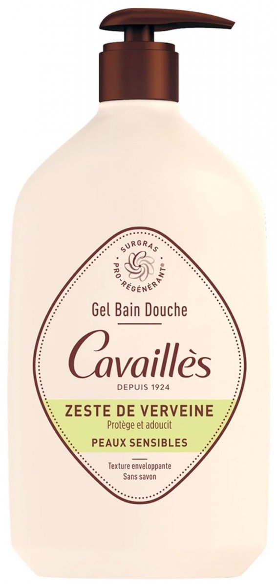 Cavaillès Bad- en Douchegel Zeste de Verveine voor de gevoelige huid 1 L