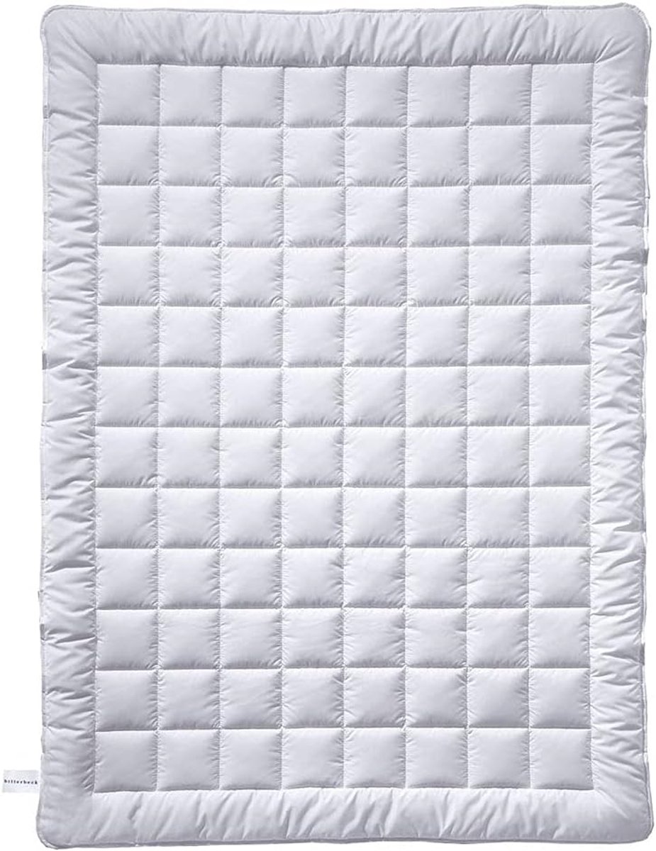 Famanu – Dekbed van katoen en linnen, 135 x 200 cm, met knuffelzachte vulling voor optimaal slaapcomfort in de zomer