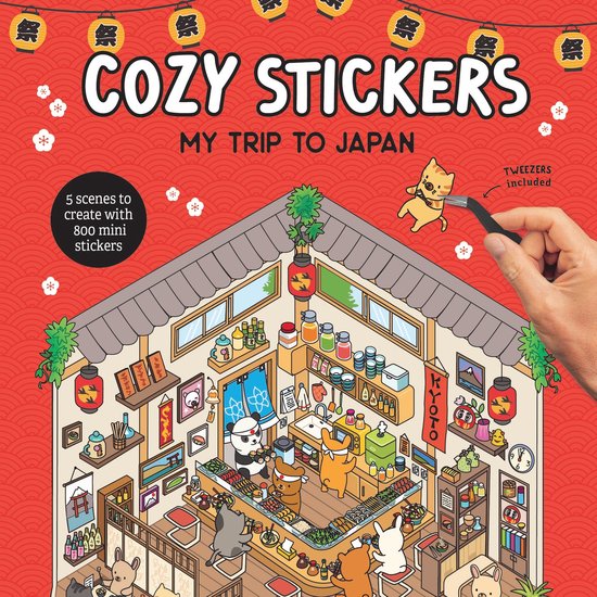 Cozy Stickers- Cozy Stickers: My Trip to Japan - cover