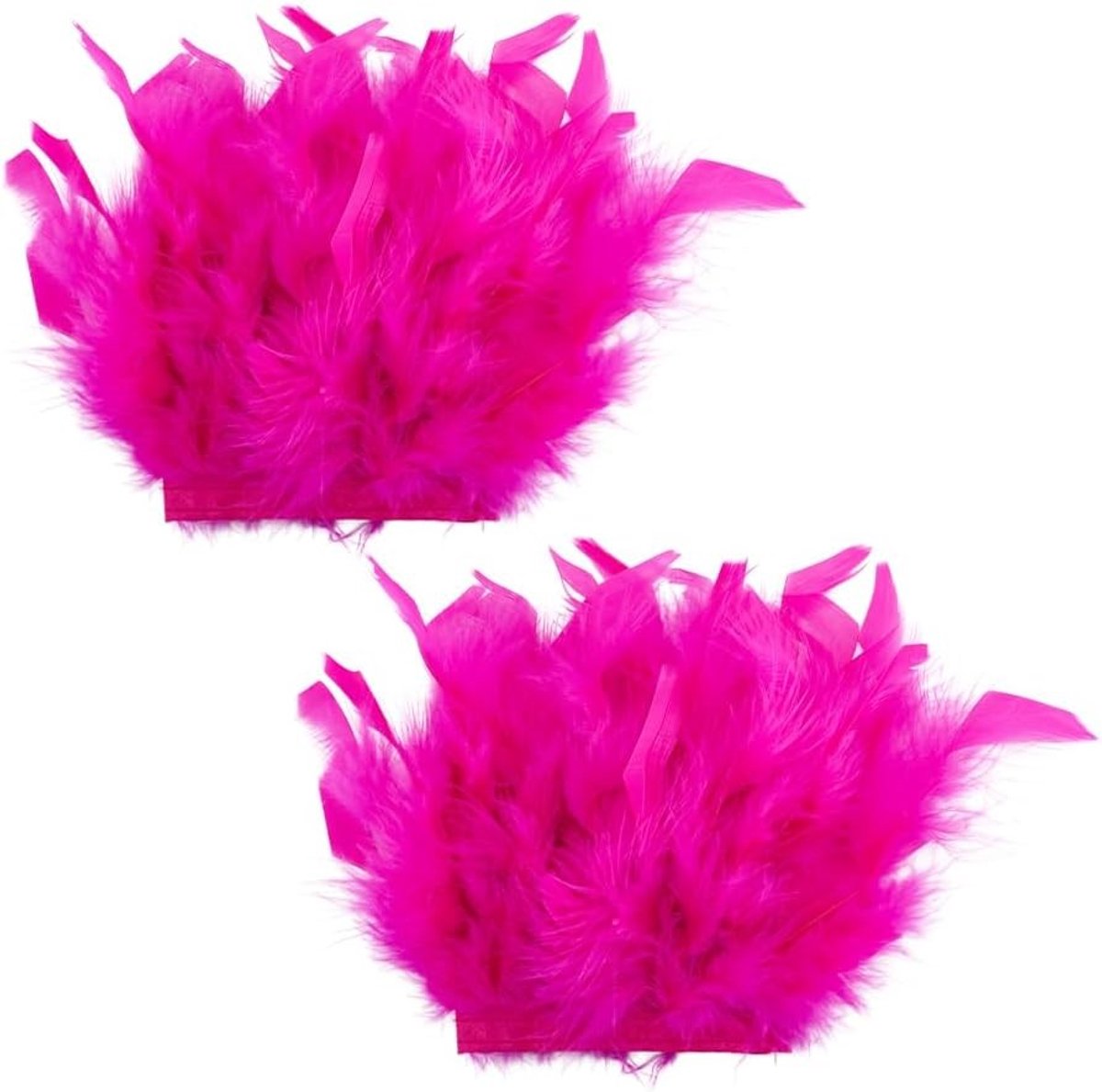 Feather Slap Armband Set voor Vrouwen - Gothische Polsmanchetten en Handschoenen voor Halloween Cosplay en Feestkostuums