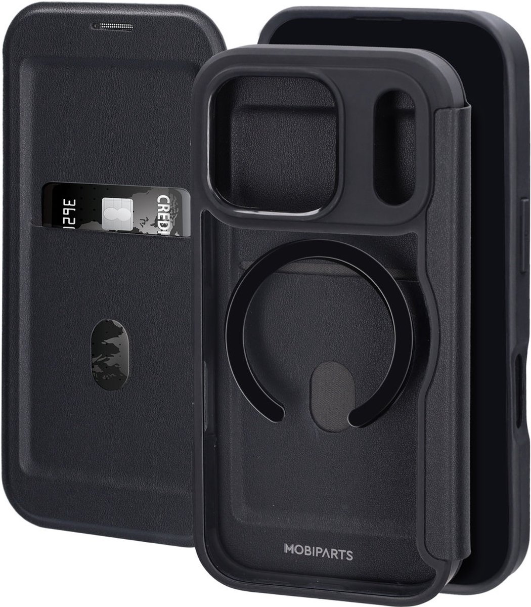 Mobiparts Shield Line Case geschikt voor Apple iPhone 18 Pro/17 Pro - Zwart