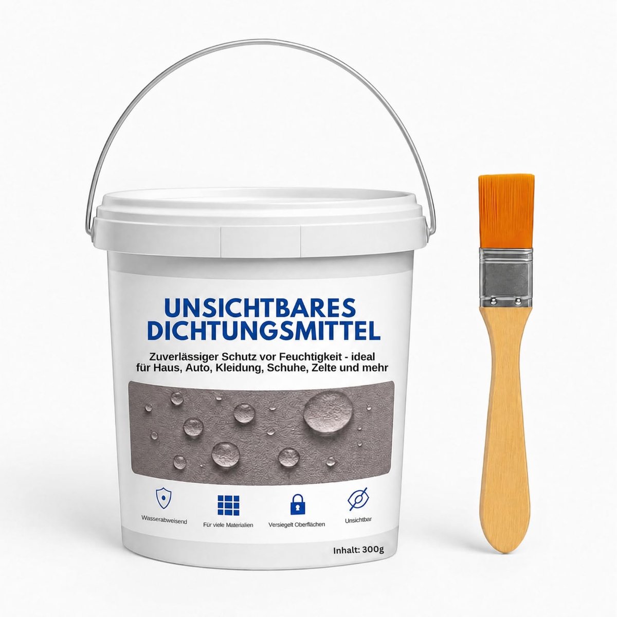 Waterdicht afdichtmiddel 300 g, onzichtbare, hoge temperatuurbestendige afdichting, sneldrogend, overschilderbaar - ShopVlot