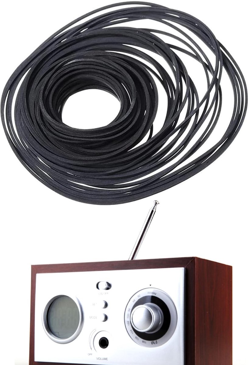 Solidchoice - Set van 50 Assorted Cassette Tape Machine Belts