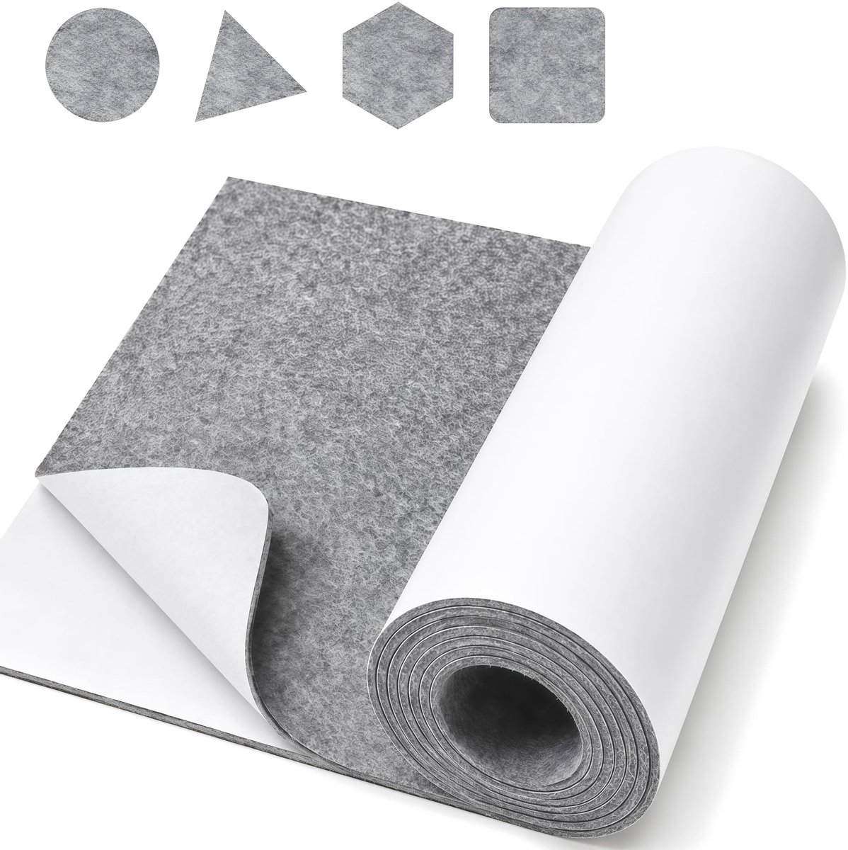 Solidchoice - Zelfklevende Viltmat van 3mm voor DIY-projecten