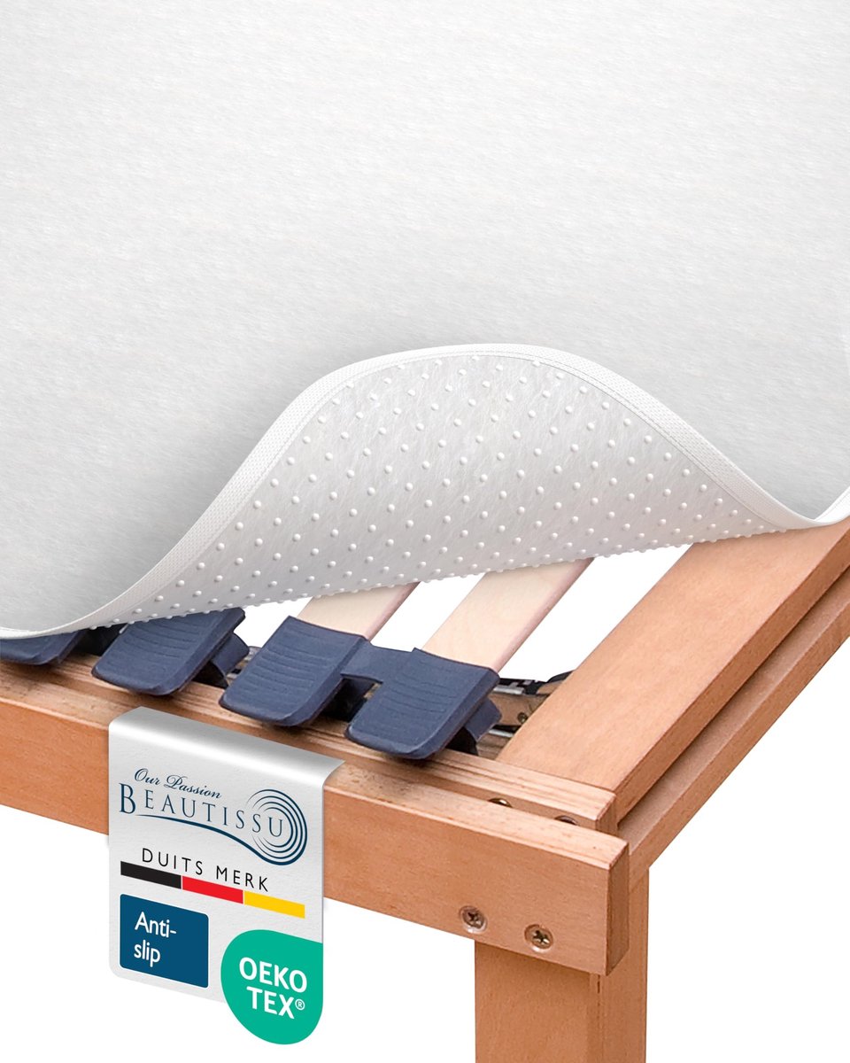 Solidchoice - Antislip Matrasbeschermer 90x200 cm