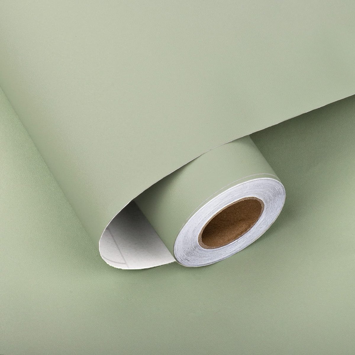 Solidchoice - Zelfklevend Groen Behang voor Keuken en Woonkamer - Botanische Stijl