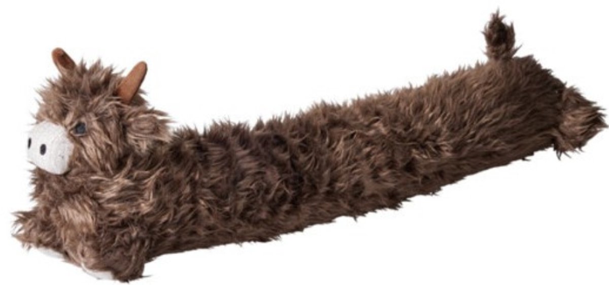 Home & Styling Tochtrol Koe - 75cm - Donkerbruin