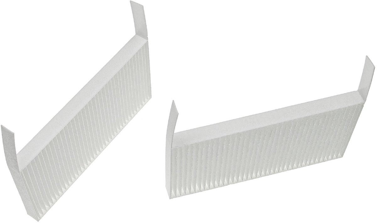 vhbw-filterset, vervanging voor Zehnder 527005190 voor ventilatie-unit – luchtfilter G4 / F7 (10 stuks), 19 x 10 x 3 cm, wit
