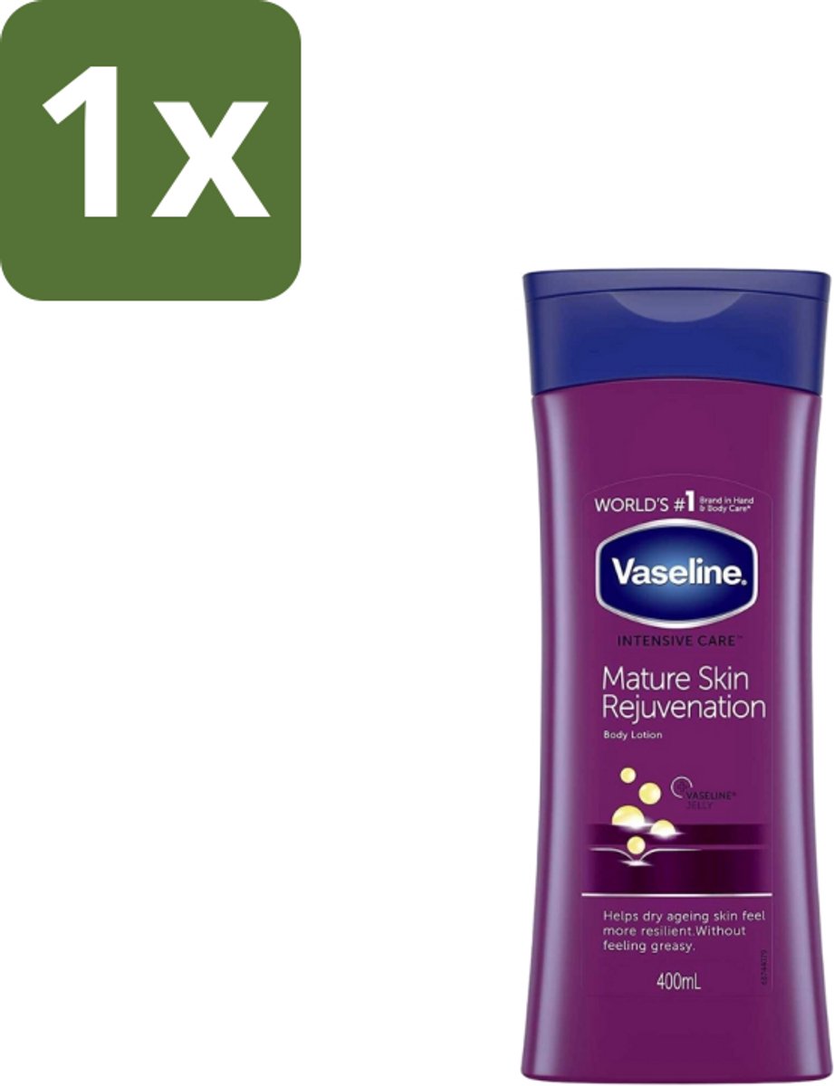 Vaseline – Body Lotion – Intensive Care Mature Skin – 400 ml - 1 stuk