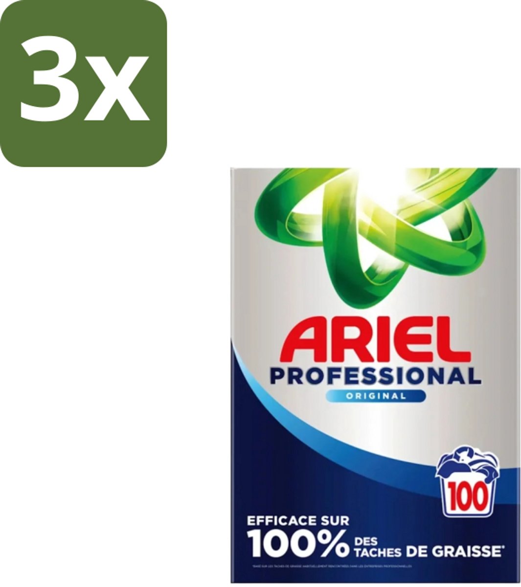 Ariel – Waspoeder – Professional Regular – 100 wasbeurten - 5,5 kg - Bulkverpakking - 3 stuks