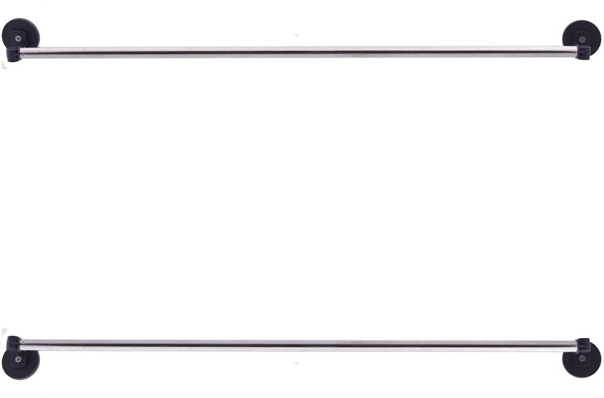 YYST Type A magnetische gordijnroede van 40,6 cm - 100,3 cm voor metalen deur, magnetische gordijnroede voor café - ShopVlot