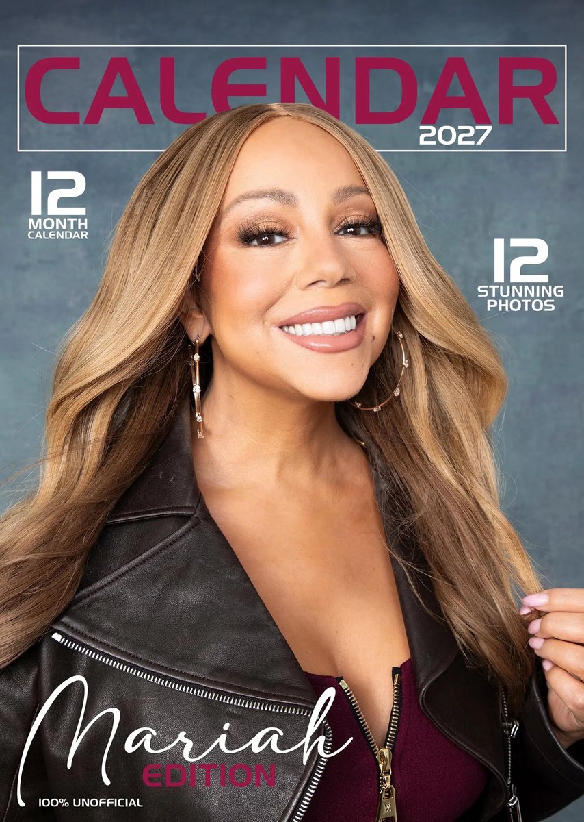 Mariah Carey A3 Kalender 2027