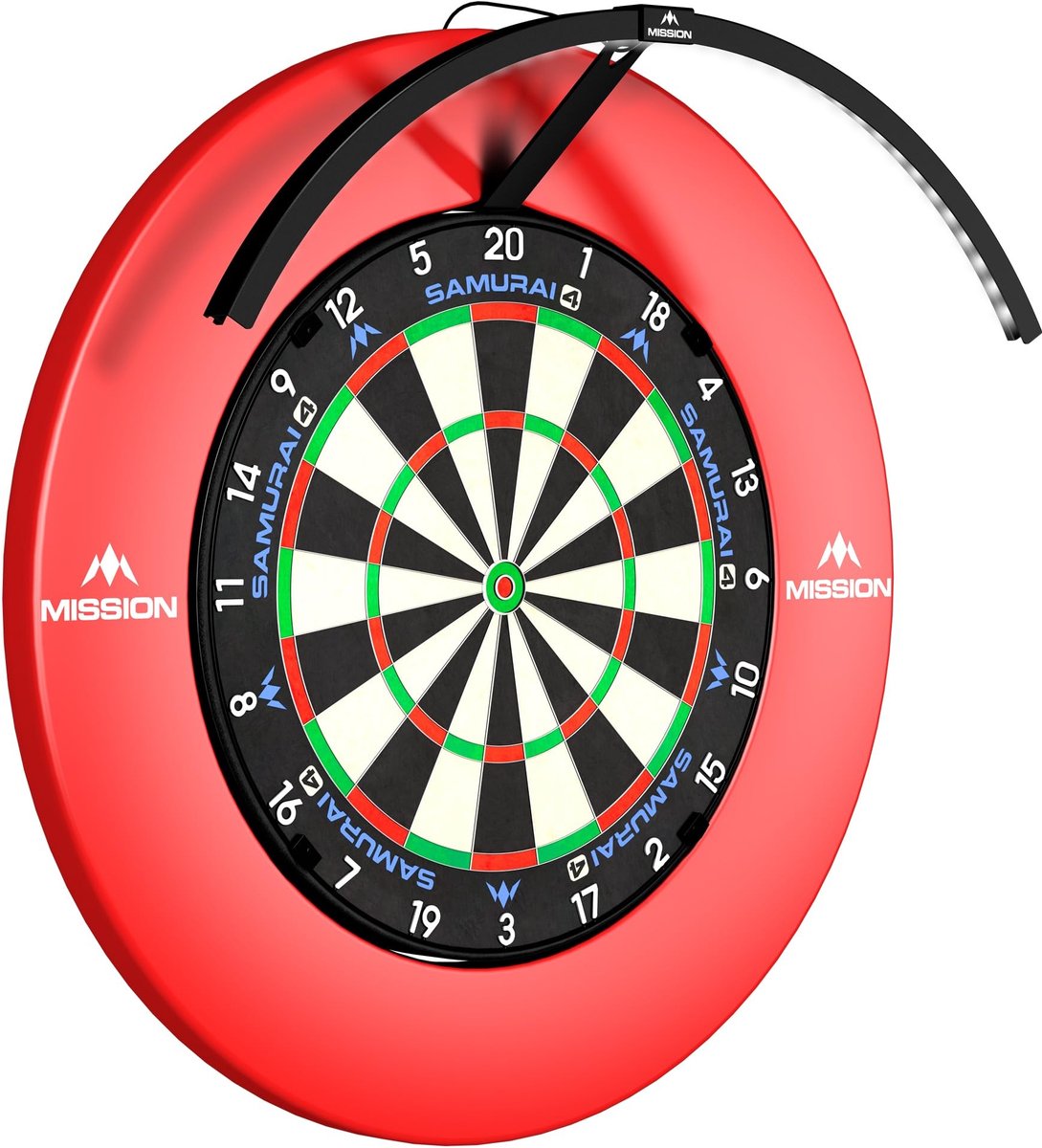 Elzusha - Torus 120° Dartboard Verlichting met Draadloze LED