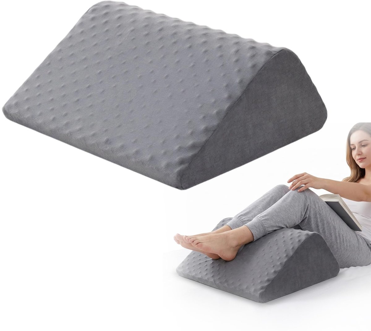 Elzusha - Traagschuim Venenkussen voor Comfortabel Slapen