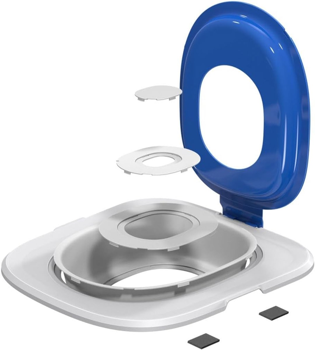 Complete Toilet Trainer Set voor Katten | Eenvoudige Training voor het Toilet van uw Kat | Inclusief Handleiding en Accessoires