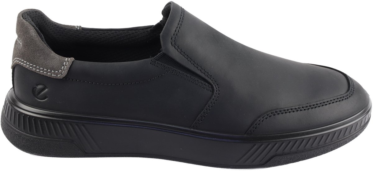 Ecco - Move M 551614 - Instappers Sportief Mannen - zwart nubuck/suede - 45