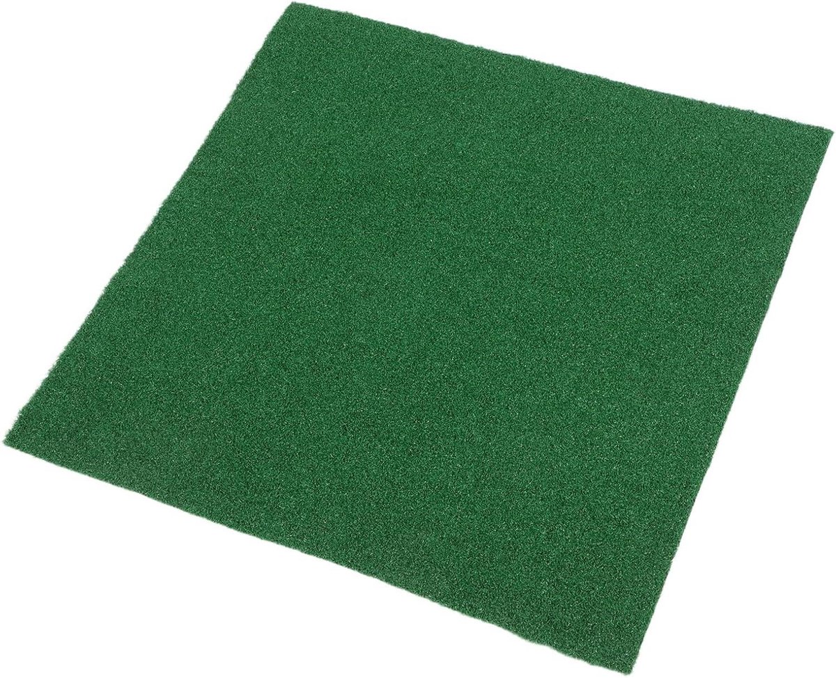 Kunstgras Weerbestendig - Decoratieve Grasmat - Buiten Decoratie - Levensechte Textuur - 60x60 cm - Groen