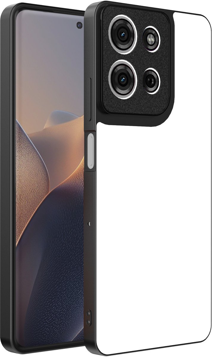 Smartphonica Geschikt voor Motorola Edge 60 Fusion Sublimatie Hoesje TPU – Geschikt Voor Sublimatiedruk Warmtepers – Doe Het Zelf Case Met Eigen Foto Of Opdruk geschikt voor Motorola Edge 60 Fusion