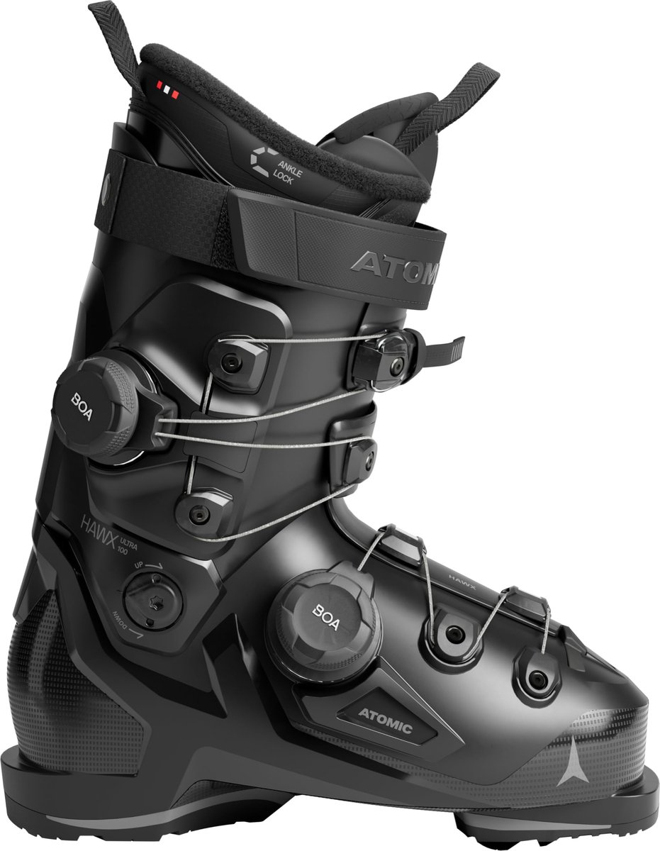 Atomic Hawx Ultra 100 Dual Boa - Skischoenen - Zwart/Antraciet - 27/27.5