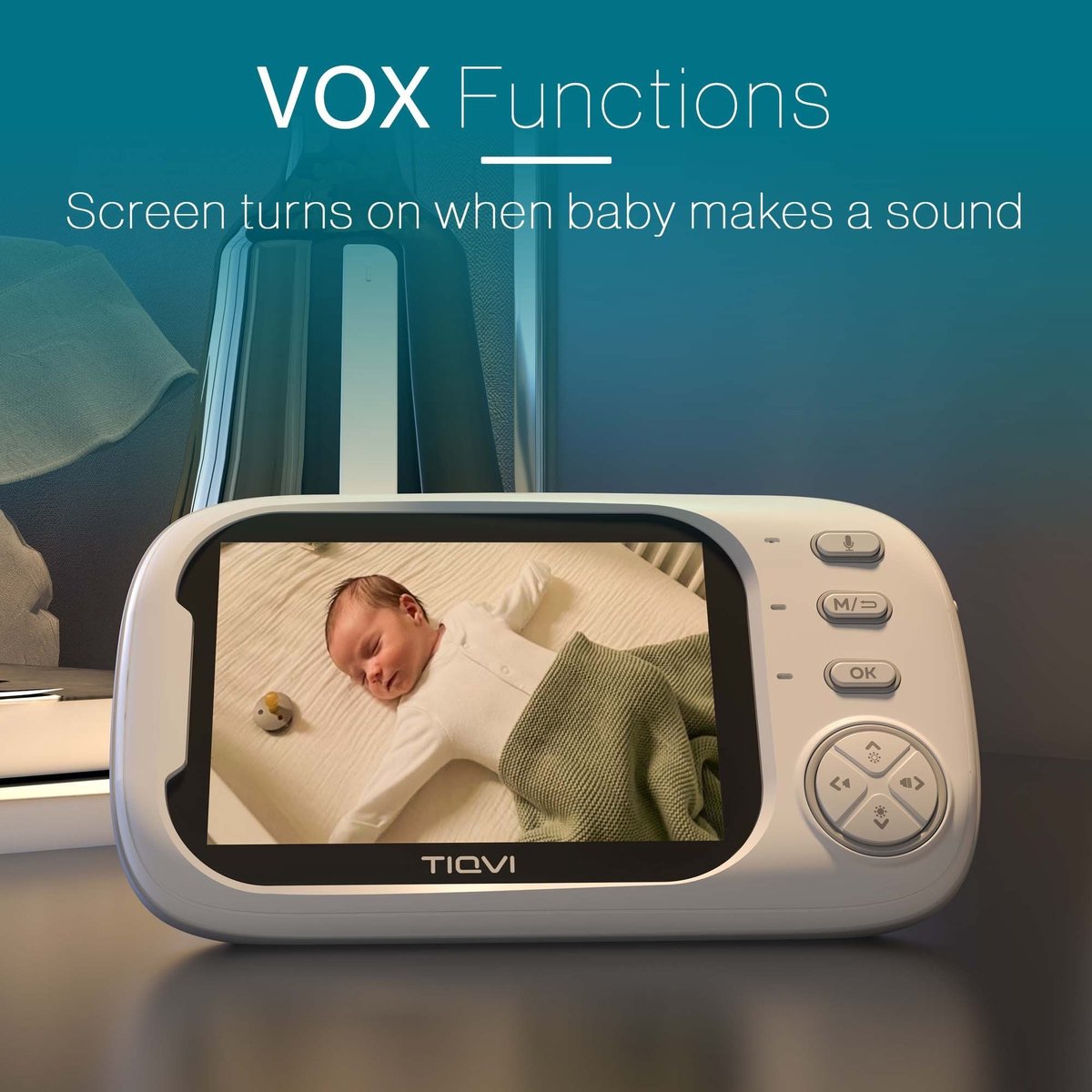 Tiqvi - Smart Babyfoon Incl. Monitor & (EAN: ...3611) - afbeelding 3