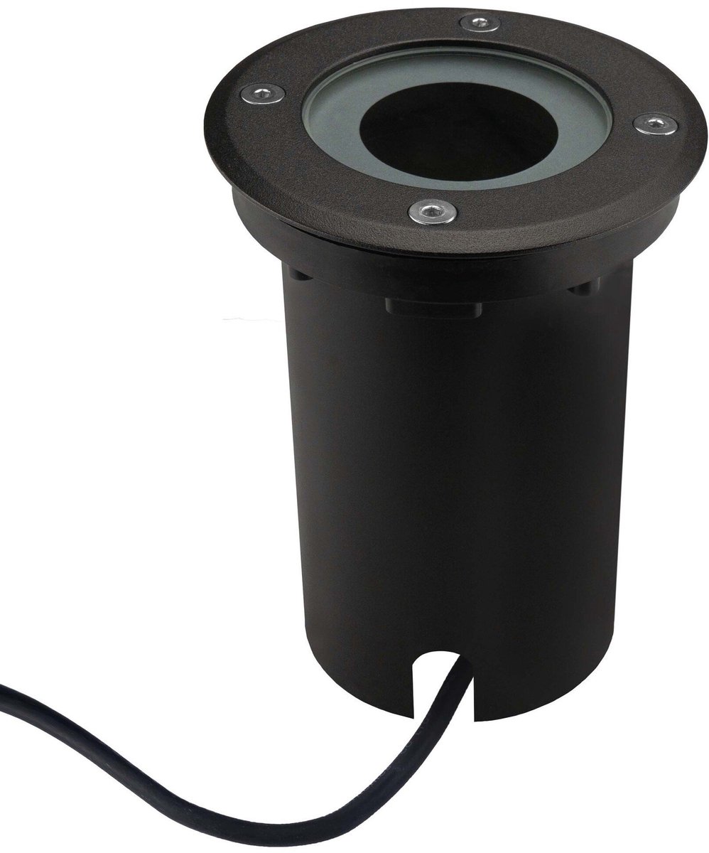 Ledvion LED Grondspot Buiten IP67 3W 230V GU10 rond zwart