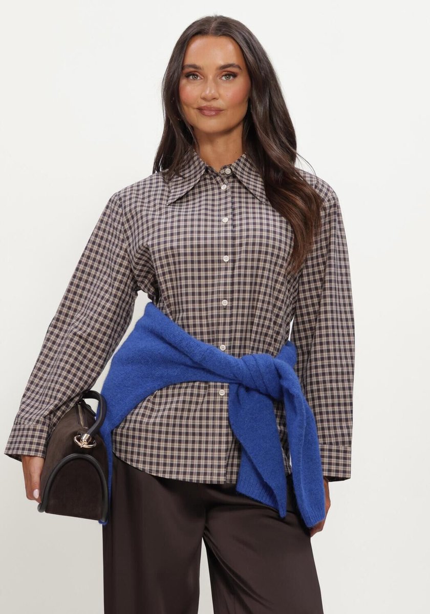 Minus Mssylvie Shirt Dames - Topjes - Multi - Maat 42