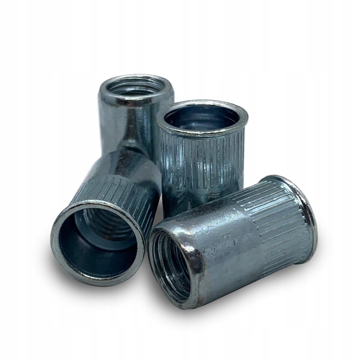 Nitonakrętka M5, lange cilinder, lage kop, 100 stuks