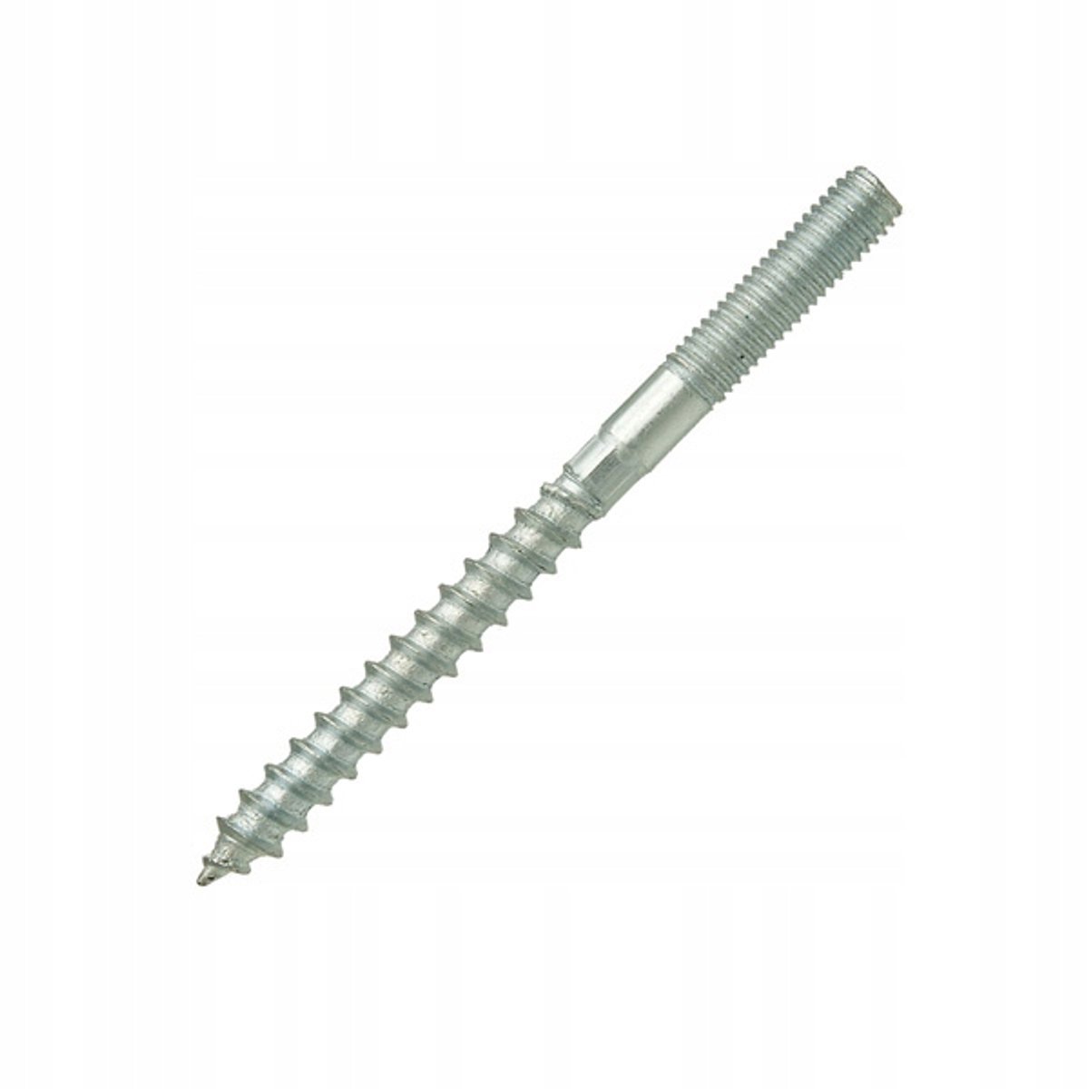 Merkloze Dubbele Draadbout M8x120mm Verzinkt - 100 Stuks