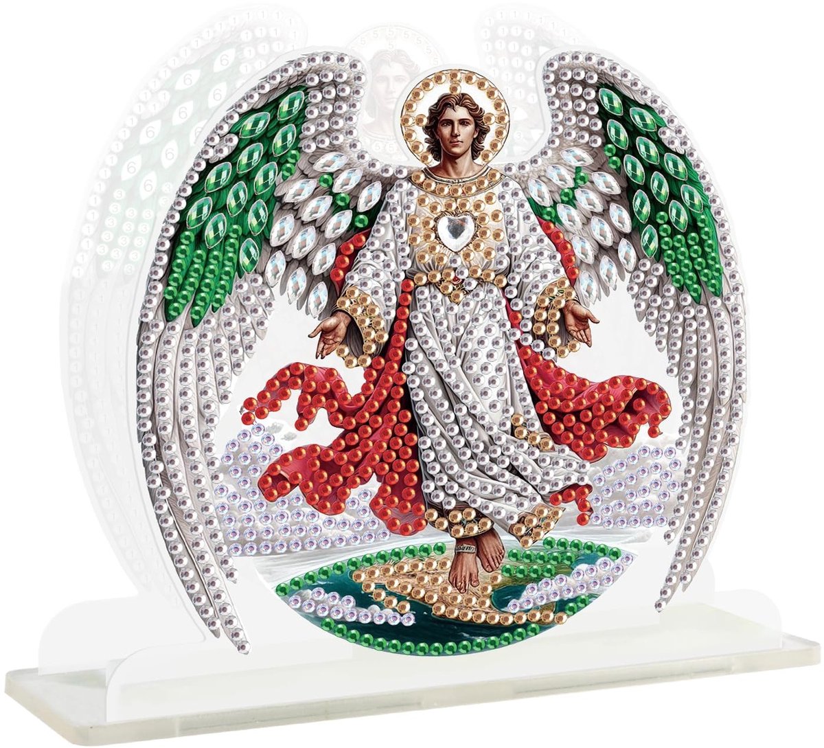 Elzusha - Vrijstaande Servet Houder met Diamond Painting Ontwerp