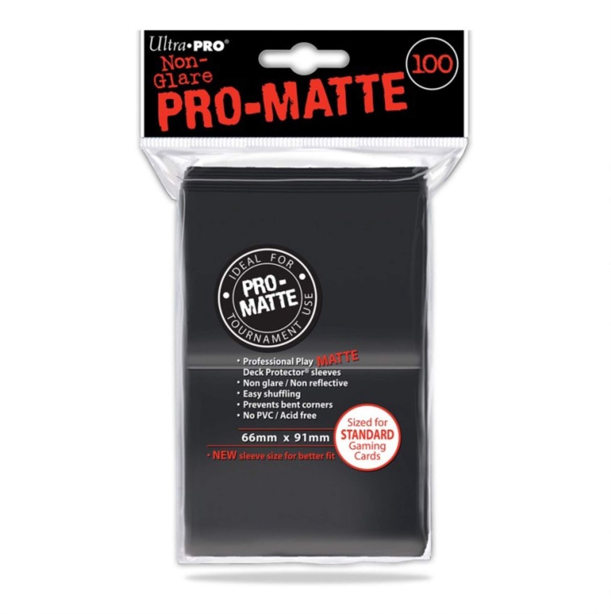 Elzusha - 100 Card Protector Sleeves - Pro-Mat 66 x 91mm