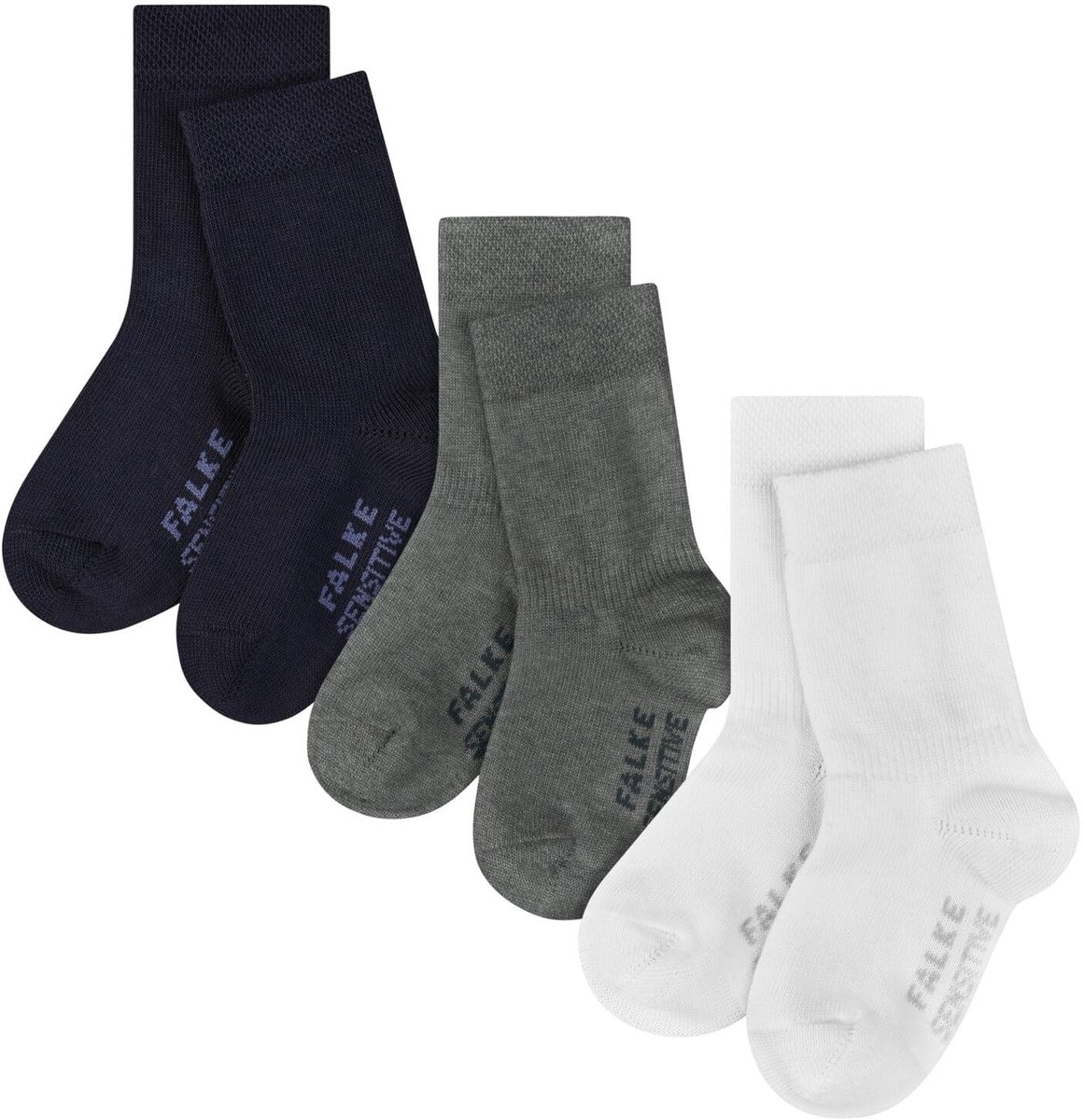 Elzusha - Baby Sokken 3-Pack - Zachte Katoen - Multi-kleur