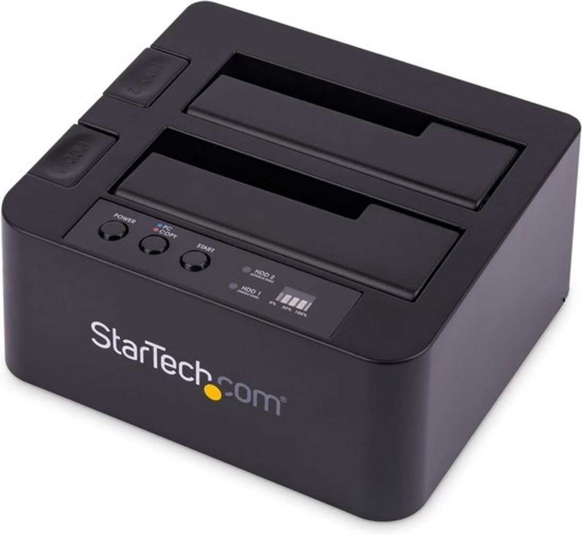 Dual Bay Hard Drive Cloner - 2.5/3.5" SATA HDD/SSD Duplicator Dock met USB 3.2 en eSATA