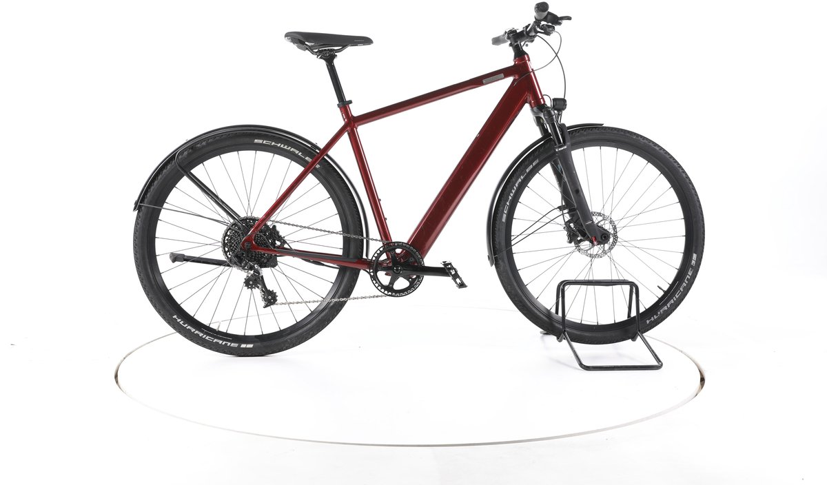 Coboc Iseo Elektrische trekkingfiets Accu 360Wh 29" rood Pro Elektrische Fiets