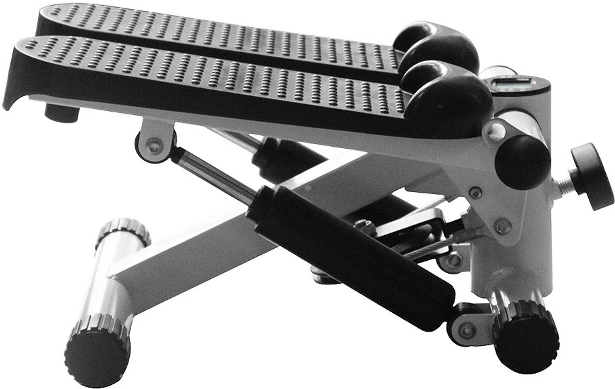 Solidchoice - Multifunctionele 2-in-1 Stepper met Weerstandstouwen