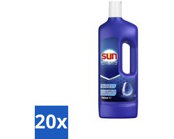 20 x Sun Spoelglans Normaal 750 ml - Spoelglans - Vaatwasmachine - Vaat Drogen - Vaat Schoonmaken - Vaat Glans