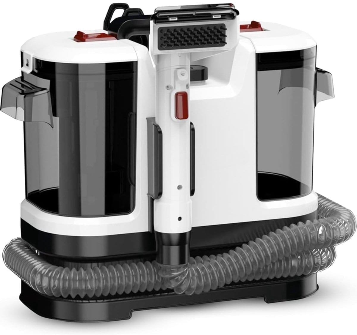 Klarven® Vlekkenreiniger Wit - Krachtige 450W motor - Bank, tapijt, stoelen en bekleding