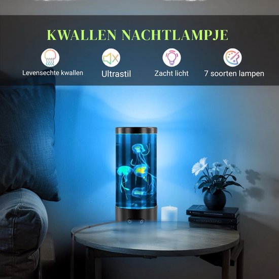 CRLYN® Lavalamp - Sfeervolle Nachtlamp - Rustgevende Lamp van CRLYN — afbeelding 5