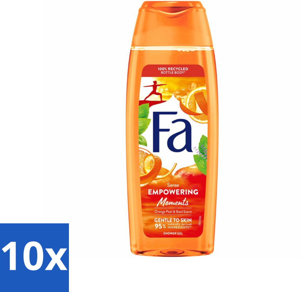 Fa – Douchegel – Empowering Moments – 250 ml - Bulkverpakking - 10 stuks
