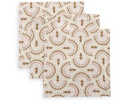 Jollein Hydrofiel Monddoekje 31x31cm Soft Plumes (3pack)