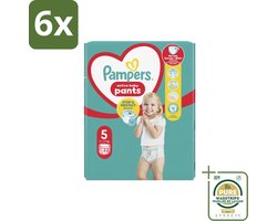 Pampers – Luierbroekjes – Baby Dry Pants Maat 5 – 22 Luiers - Voordeelverpakking - 6 stuks - Luierbroek - Kind luier
