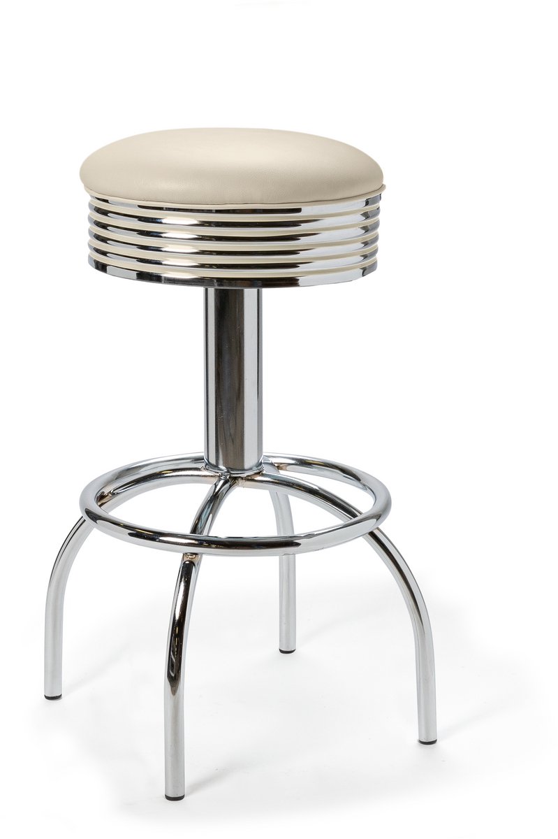 Bel Air Furniture Comet Barstool WP 77 Chrome