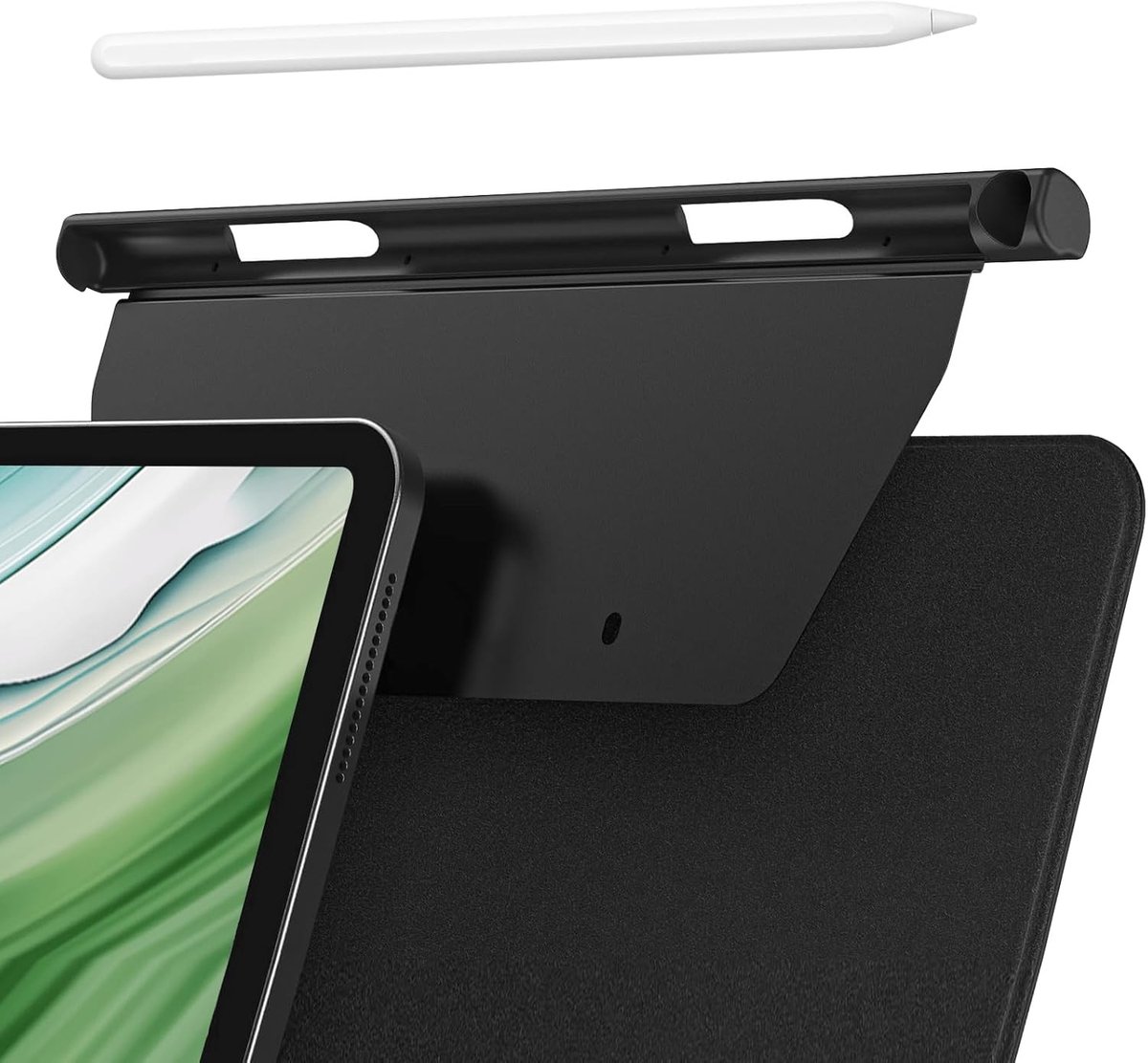 Penhouder voor Pencil Pro en 2e Generatie, Geschikt voor Smart Keyboard Folio en Magic Keyboard, Ideaal voor Tekenen en Notities