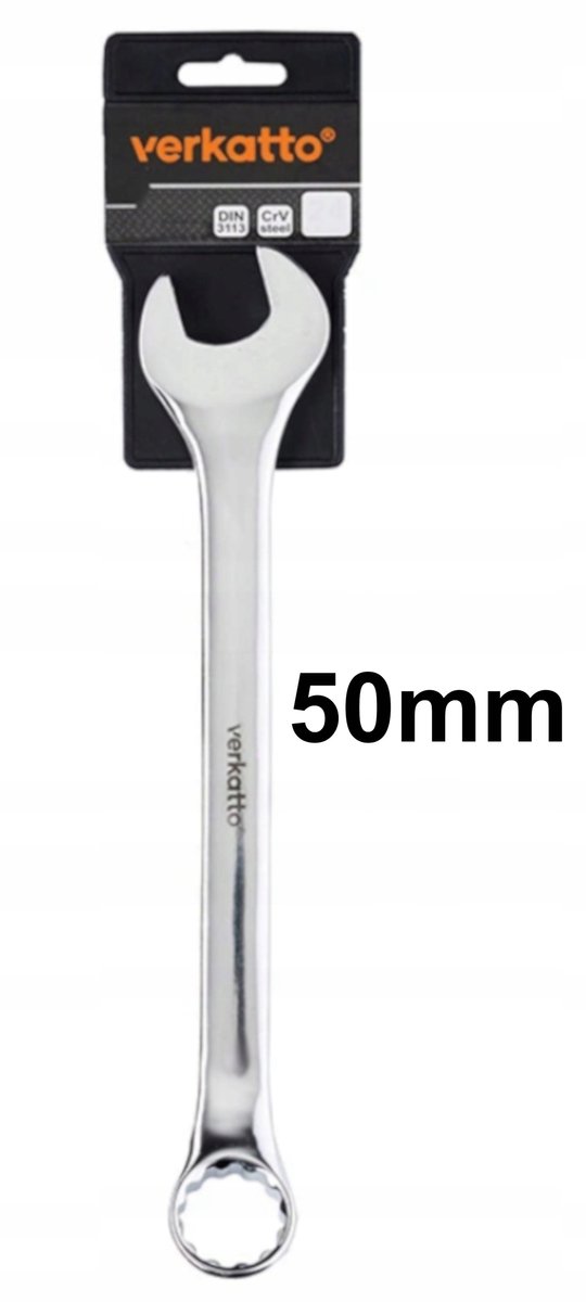 2x Ringsteeksleutel 50 mm - Chrome-Vanadium Staal