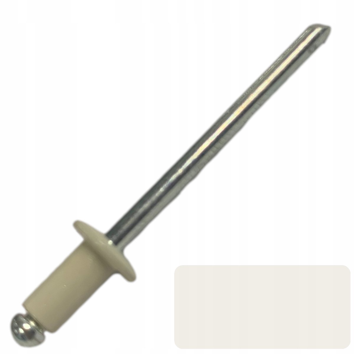 Merkloze Blindklinknagels 4x8mm RAL9002 - 100 Stuks Grijs-Wit