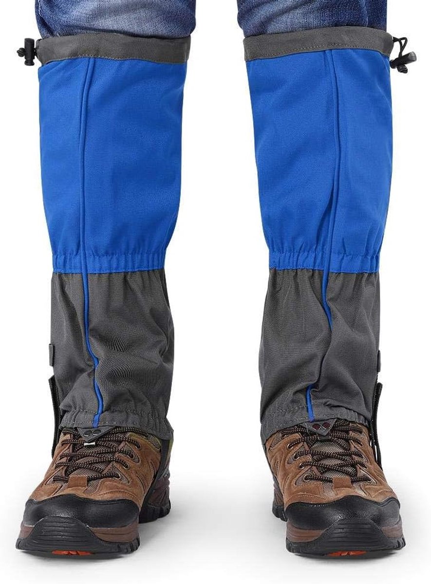 1 Paar Outdoor Waterdichte Sport Klimmen Wandelen Legging Gaiters Schoen Laarzen Cover voor Volwassen Sneeuw Gaiter (blauw) Sportartikelen Ski Sportartikelen Ski Maximale Oefening/X-Games Skiën