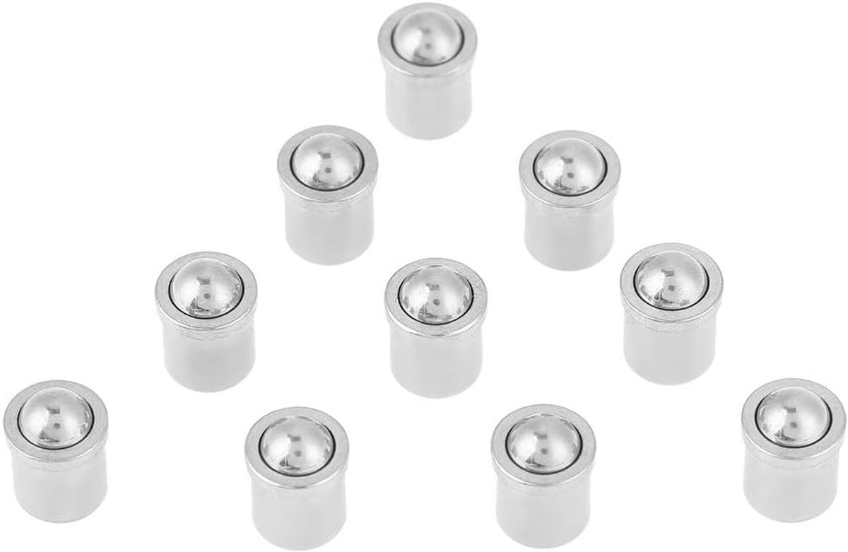 Zuigerset van roestvrij staal 304, 10 stuks, lichaam 5 mm x 6 mm, geschikt voor mechanische apparaten, raamkozijnen, vormen, machines