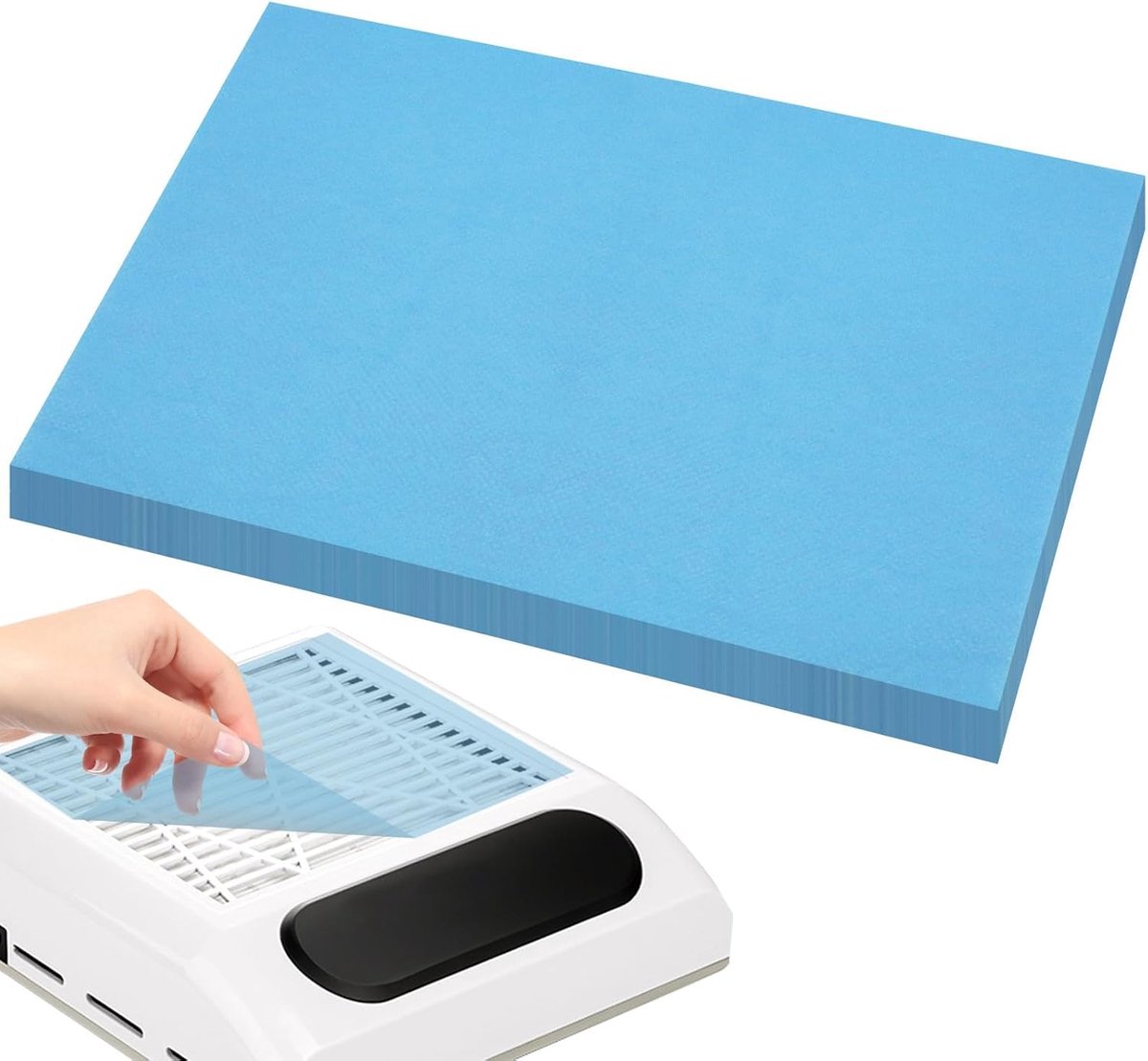 100 stuks nagel stofafscheider Filter nagel papier vellen, Nail Art stof te verwijderen voor Melody Susie stofafscheider Filter, nagel stofafscheider Filter papier